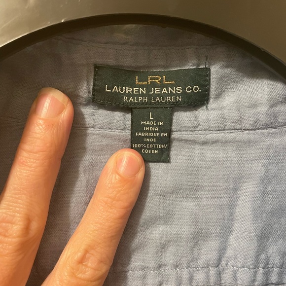 Large Ralph Lauren button down shirt - Picture 2 of 2